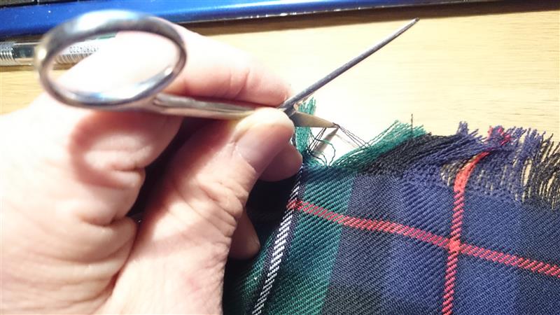 How to Knit the Woven Plaid Stitch 